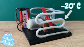 Cómo Hacer un Prototipo Mini AC  CONGELADOR Casero  ❄DIY CLHI❄ [upl. by Sears]