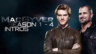 All MacGyver Seasons Intro Season 1 4 [upl. by Attalanta]