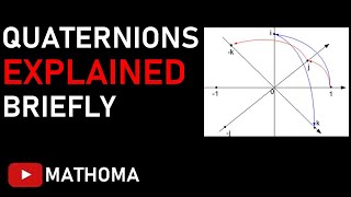 Quaternions EXPLAINED Briefly [upl. by Davey]