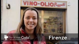 Onde tudo começou  Por aí com Gabi em FirenzeFlorença [upl. by Nunnery119]