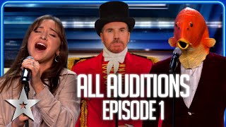 Every SENSATIONAL Audition from Episode 1  Auditions  BGT 2024 [upl. by Enomis]