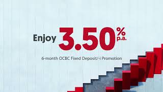 Ascend to higher earnings at 350 pa with OCBC Fixed Depositi [upl. by Karlan]