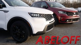 Abeloff Comparisons  2021 Kia Sorento S vs 2021 Kia Sorento EX [upl. by Smoot]