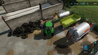 giving the cows water 3farm sim 22 [upl. by Chapa884]