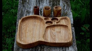 Учусь работать фрезером Деревянная тарелкаI am learning to work as a milling cutter Wooden plate [upl. by Plato840]