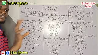 How to Multiply and Divide numbers in Standard Form [upl. by Mullen]