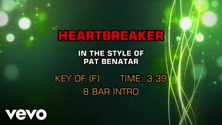 Pat Benatar  Heartbreaker Karaoke [upl. by Erdna159]