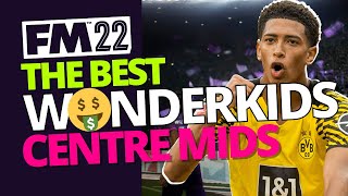 Best Young Center Midfielders in Football Manager 2022  FM22 Wonderkids [upl. by Ellehsem773]