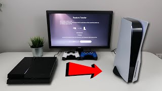 How to TRANSFER DATA FROM PS4 TO PS5 EASY METHOD [upl. by Ammadas]