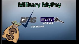 First Log in DFAS myPay New to myPay Get Started  Paycheck [upl. by Inoliel]