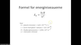 Bohrs atommodel [upl. by Marjy]