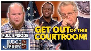 Couple Gets KICKED OUT of Courtroom for Threatening Everyone  FULL EPISODE  Judge Jerry Springer [upl. by Asilenna]