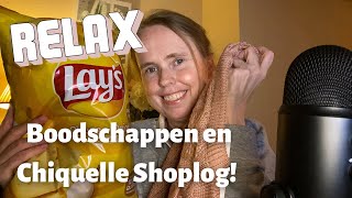 ASMR Relaxen Met Boodschappen en Kleding Shoplog  ASMR Nederlands [upl. by Nnad]