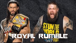 Roman Reigns vs Kevin Owens at Royal Rumble  WWE2K24 Gameplay  Epic Match [upl. by Worra]