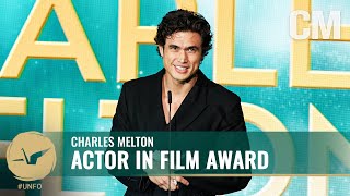 Charles Melton Wins Actor in Film Award at the 21st Unforgettable Gala [upl. by Tereve]