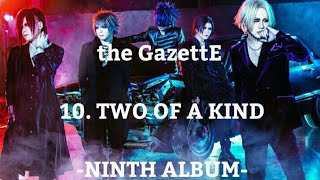 the GazettE  10 TWO OF A KIND NINTH ALBUM [upl. by Harrus]