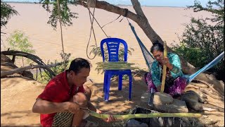 A day Trip To Sdao Leu  Sdao Krom  Preak Po  Srok Srey Santhor Kampong Cham Province Cambodia [upl. by Neelahs231]