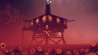 Coagulation Station  An Oil Rig Pumps Blood in this Gloopy Industrial Horror Game 2 Endings [upl. by Atnom]