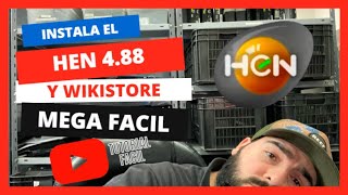 TUTORIAL  INSTALA HEN 488  WIKISTORE en tu PS3 SUPER FÁCIL Y RAPIDO [upl. by Laumas659]