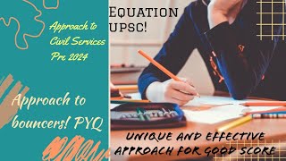 2 Approach to bouncers A unique approach to solve UPSC CSE pre questions CSP2024 [upl. by Nuavahs]