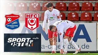 Hallescher FC veliert nach schwacher Vorstellung in Unterhaching  MDR aktuell 2145 Uhr  MDR [upl. by Sholeen227]