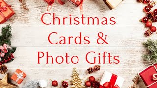 Christmas CARDS CALENDARS and Other Photo Gifts [upl. by Anh411]