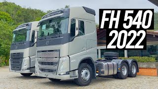 Avaliação  Novo Volvo FH 540 IShift 6X4 2022  Curiosidade Automotiva® [upl. by Herates]