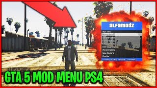 GTA 5  Mod menu PS4  GTA 5 PS4 JAILBREAK [upl. by Lamrej]