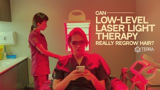 Can LowLevel Laser Light Therapy LLLLT Really Regrow Hair  Hair Talks by Terra Medical [upl. by Anitteb]