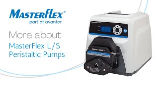 MasterFlex LS Peristaltic Pumps [upl. by Neill]