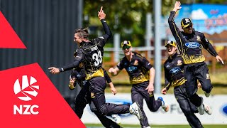 Thriller In Dunedin  HIGHLIGHTS  Ford Trophy Final  Otago Volts v Wellington Firebirds 2018 [upl. by Alis726]