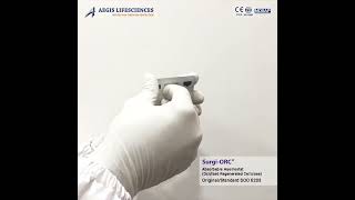 SurgiORC® Absorbable Haemostat Oxidized Regenerated Cellulose [upl. by Eitsrik]