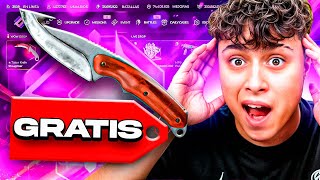 CONSIGUE UN CUCHILLO GRATIS HACIENDO ESTO EN SKINCLUB [upl. by Odrautse983]