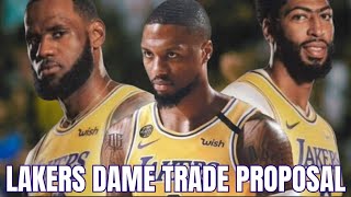 Lakers Proposed Damian Lillard Trade [upl. by Burwell]