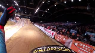 Libor Podmol Final Run and crash Tours 2015 FMX World Championship [upl. by Alamat]