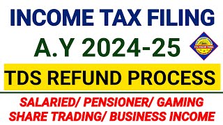 ITR Filing Online 202425  Income Tax Filing 202324  ITR 1 How to File Income Tax Return 2024 [upl. by Kingsbury]