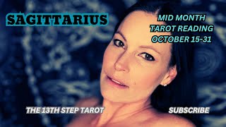 SAGITTARIUS THIS CHANGES EVERYTHING MID MONTH TAROT READING OCTOBER 2024 [upl. by Akram]