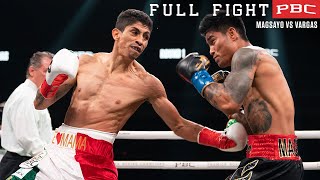 Magsayo vs Vargas FULL FIGHT July 9 2022  PBC on Showtime [upl. by Aremmat435]