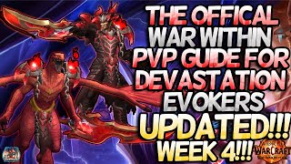 Updated Official Devastation Evoker PvP Guide for The War Within New GearTalentsRotation [upl. by Kirbee]