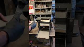 Installing cast iron grates into burner [upl. by Colby]