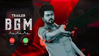 Goat Trailer Bgm  Ringtone  Thalapathy Vijay  The Greatest of all Time   bgmmaster5566 [upl. by Llemar926]