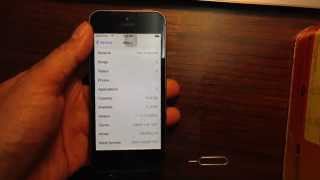 UNLOCK USA Sprint iphone 5S by RSIM 100 working solution [upl. by Cadman]