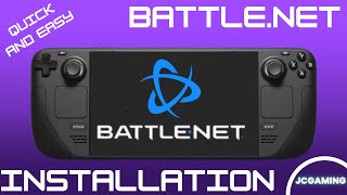 Install BattleNet on your Steam Deck 2024 [upl. by Newcomb]