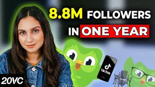 Zaria Parvez How Duolingo Scaled to 8M TikTok Followers amp How to Create Viral Content  E1105 [upl. by Audrye418]