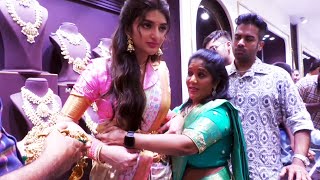 Actress Sreeleela  CMR Shopping Mall Opening In Hyderabad  Manastars [upl. by Nitniuq]