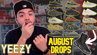 EVERY YEEZY DROP August 2023 Release Dates CONFIRMED  Slides Boots amp RESTOCKS [upl. by Ahseikal146]