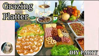 GRAZING PLATTER  DIY PARTY SET [upl. by Wilburn]