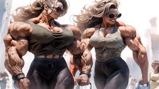 TWO FEMALE BODYBUILDERS  WHO AMAZED YOU [upl. by Menedez]