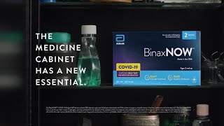 BinaxNOW  The Medicine Cabinet Has A New Essential [upl. by Kilk]