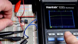 Op Amp Voltage follower Oscilloscope measured [upl. by Wistrup]